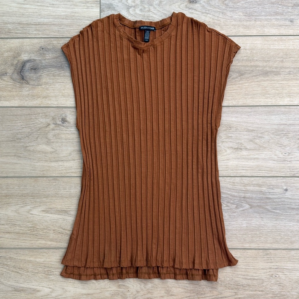 Eileen Fisher | Tencel Wide Rib | Stretch Shirt